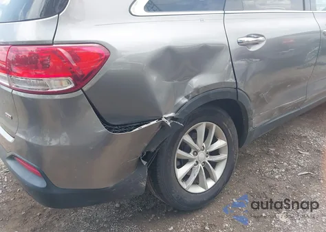 2018 Kia Sorento 2.4L Lx z USA, uszkodzony, nr VIN 5XYPG4A39JG404601